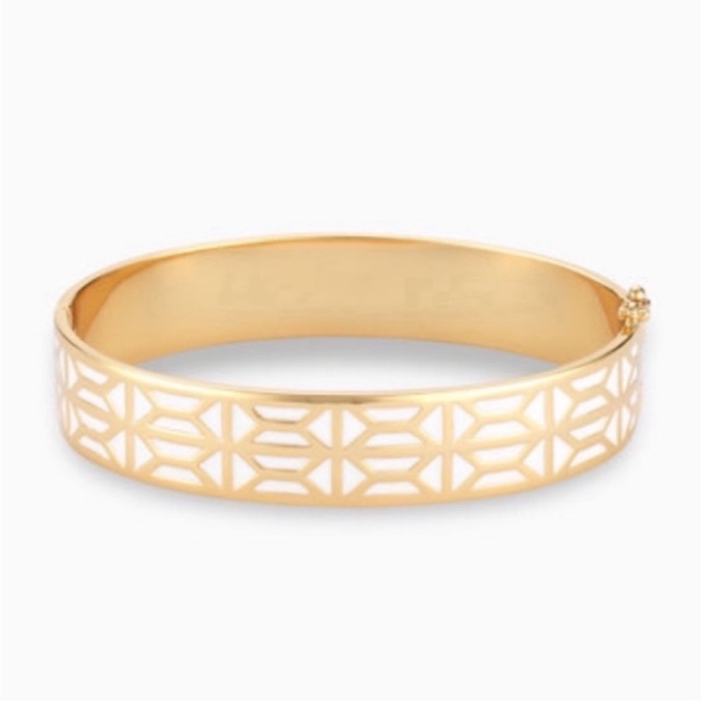 Stella & Dot | Bangle | Breezeblock Enamel Bangle